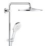 Grohe Rainshower SmartActive 310 termosztátos zuhanyrendszer fehér szórófejjel, króm 26647LS0