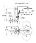 Grohe Rainshower SmartActive 310 termosztátos zuhanyrendszer, króm 26648000