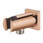 Grohe Rainshower fali zuhanycsatlakozó tartóval, rose arany 26659DA0