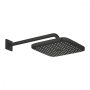 Grohe Tempesta 250 Cube fejzuhany 380 mm zuhanykarral, matt fekete 266872430