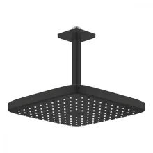   Grohe Tempesta 250 Cube szögletes fejzuhany készlet 1 funkcióval, matt fekete 266882430