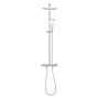 Grohe Tempesta Cosmopolitan System 250 Cube falra szerelhető termosztátos zuhanyrendszer, króm 26689001
