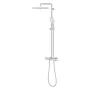 Grohe Tempesta Cosmopolitan System 250 Cube falra szerelhető termosztátos zuhanyrendszer, króm 26689001