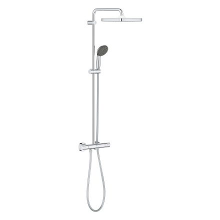 Grohe QuickFix Vitalio Start termosztátos zuhanyrendszer, króm 26696000