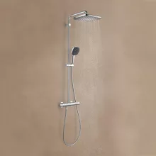   Grohe QuickFix Vitalio Comfort 250 fali termosztátos zuhanyrendszer, króm 26696001