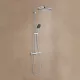 Grohe QuickFix Vitalio Comfort 250 fali termosztátos zuhanyrendszer, króm 26696001