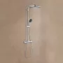 Grohe QuickFix Vitalio Comfort 250 fali termosztátos zuhanyrendszer, króm 26696001