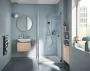Grohe QuickFix Vitalio Comfort 250 fali termosztátos zuhanyrendszer, króm 26696001