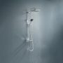 Grohe QuickFix Vitalio Comfort 250 fali termosztátos zuhanyrendszer, króm 26697001