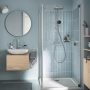 Grohe QuickFix Vitalio Comfort 250 fali termosztátos zuhanyrendszer, króm 26697001