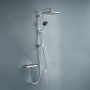 Grohe QuickFix Vitalio Comfort 250 Flex fali zuhanyrendszer diverterrel, króm 26698001