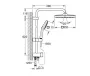 Grohe QuickFix Vitalio Comfort 250 Flex fali zuhanyrendszer diverterrel, króm 26698001