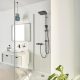 Grohe Vitalio Comfort 250 Flex zuhanyrendszer diverterrel, matt fekete 266982431