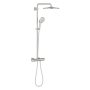 Grohe Rainshower SmartActive 310 termosztátos zuhanyrendszer, rozsdamentes acél 26836DC0