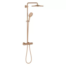   Grohe Rainshower SmartActive 310 termosztátos zuhanyrendszer, szálcsiszolt rose arany 26836DL0