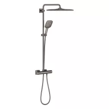   Grohe Rainshower Smartactive 310 Cube Termosztátos zuhanyrendszer, grafit 26837A00