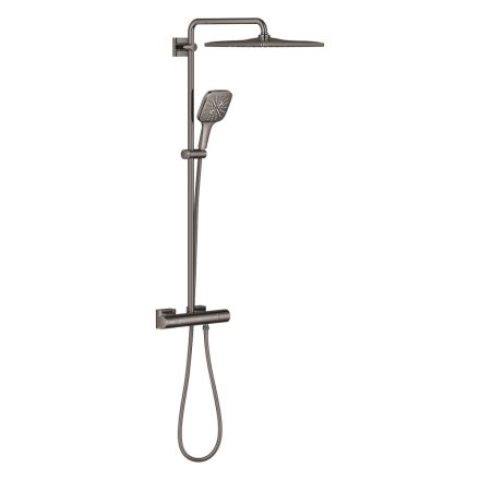 Grohe Rainshower Smartactive 310 Cube Termosztátos zuhanyrendszer, grafit 26837A00