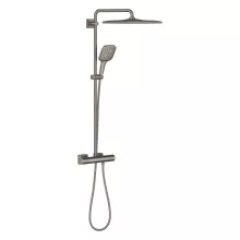   Grohe Rainshower Smartactive 310 Cube Termosztátos zuhanyrendszer, szálcsiszolt grafit 26837AL0