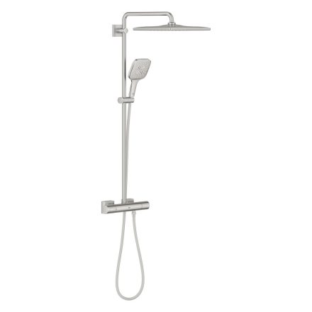 Grohe Rainshower Smartactive 310 Cube Termosztátos zuhanyrendszer,rozsdaentes acél 26837DC0