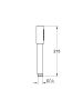 Grohe Rainshower Aqua Stick kézizuhany, 1 féle vízsugárral, króm 26866000