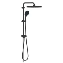   Grohe Tempesta System 250 Cube zuhanyrendszer diverterrel, matt fekete 269762431