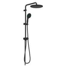   Grohe Tempesta System 250 Flex zuhanyrendszer diverterrel falra szereléshez, matt fekete 269802431