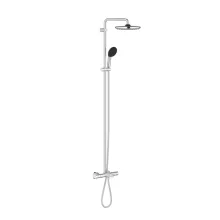   Grohe QuickFix Vitalio Start System 250 termosztátos zuhanyrendszer kádtöltővel, króm 26988001