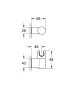 Grohe Rainshower fali kézizuhany tartó 27055000