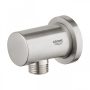 Grohe Rainshower fali csatlakozó könyök 1/2, rozsdamentes acél hatású 27057DC0