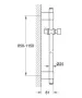 Grohe Rainshower zuhanyrúd, 1150 mm, króm 27136001