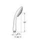 Grohe Euphoria 110 Champagne három funkciós kézizuhany, króm 27222000