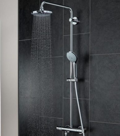 Grohe Euphoria zuhanyrendszer, termosztátos csapteleppel 27296001