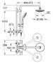 Grohe Euphoria zuhanyrendszer, termosztátos csapteleppel 27296001