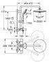 Grohe Euphoria System 260 termosztátos zuhanyrendszer kádtöltővel, króm 27475002