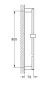 Grohe Euphoria Cube zuhanyrúd 900 mm, króm 27841000