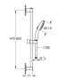 Grohe QuickFix Vitalio Start 110 zuhanyszett 2 funkcióval, króm 2794810E