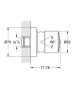 Grohe Relexa 50 oldalzuhany, 1/2" 28198000