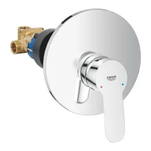 Grohe BauEdge egykaros falsík alatti zuhanycsaptelep belső egységgel króm 29078000