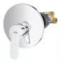 Grohe BauEdge egykaros falsík alatti zuhanycsaptelep belső egységgel króm 29078000
