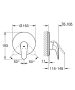 Grohe Eurostyle egykaros zuhanycsaptelep, króm 29098003