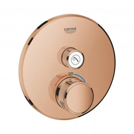Grohe Grohtherm SmartControl termosztátos színkészlet, rose arany 29118DA0