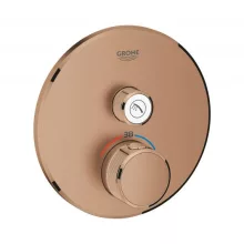   Grohe Grohtherm SmartControl termosztátos színkészlet, szálcsiszolt rose arany 29118DL0