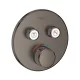 Grohe Grohtherm SmartControl termosztátos színkészlet, szálcsiszolt grafit 29119AL0