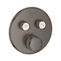 Grohe Grohtherm SmartControl termosztátos színkészlet, szálcsiszolt grafit 29119AL0