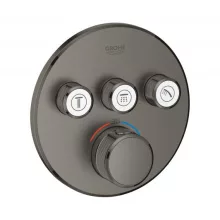   Grohe Grohtherm SmartControl termosztátos színkészlet, szálcsiszolt grafit 29121AL0