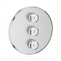 Grohe Grohtherm SmartControl 3 utas váltószelep, rozsdamentes acél hatású 29122DC0