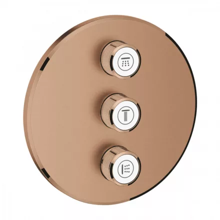 Grohe Grohtherm SmartControl 3 utas váltószelep, szálcsiszolt rose arany 29122DL0