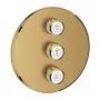 Grohe Grohtherm SmartControl 3 utas váltószelep, szálcsiszolt világos arany 29122GN0