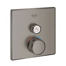   Grohe Grohtherm SmartControl termosztátos színkészlet, szálcsiszolt grafit 29123AL0