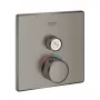 Grohe Grohtherm SmartControl termosztátos színkészlet, szálcsiszolt grafit 29123AL0
